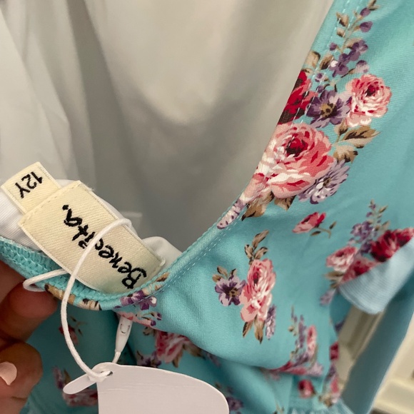 Benedita Girls Swimsuit NEW size 8 - Picture 3 of 4